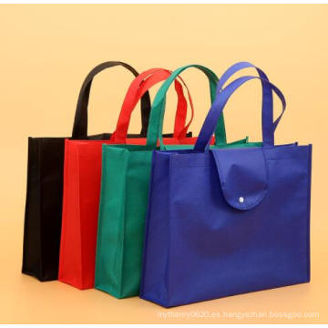 Customized non-woven coated three-dimensional folding bag